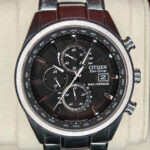 Citizen Eco Drive Word Chronograph A-T