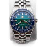 San Martin SN0148-GB Integrated Bracelet Blue Dial - imagine 6