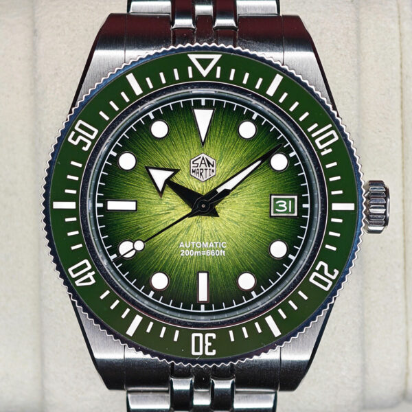 San Martin SN0148 Enamel Sunburst Green