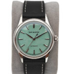 San Martin SN0110G-A1 Dress Watch Light Green - imagine 6
