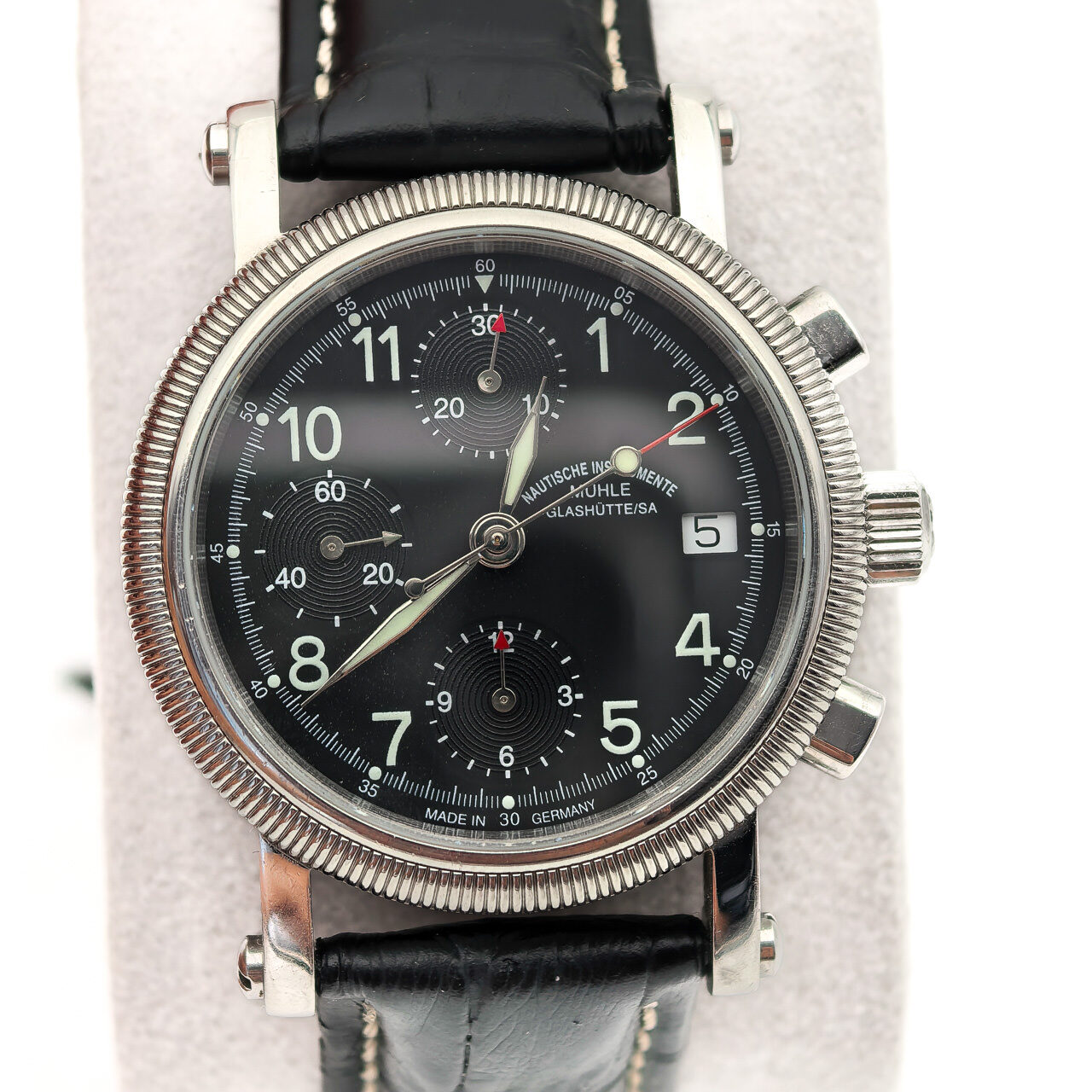 _cuva Muhle Glashutte Chronograph 37.5mm M1-31-30 - imagine 1